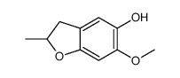 5-Benzofuranol,2,3-dihydro-6-methoxy-2-methyl-(9CI)结构式