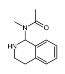 N-methyl-N-(1,2,3,4-tetrahydroisoquinolin-1-yl)acetamide Structure