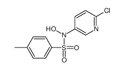 N-(6-chloropyridin-3-yl)-N-hydroxy-4-methylbenzenesulfonamide结构式