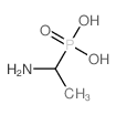 DL-1-(Aminoethyl)phosphonic acid Structure
