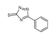 5-phenyl-1,2,4-triazole-3-thione Structure