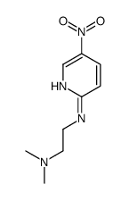 N',N'-dimethyl-N-(5-nitropyridin-2-yl)ethane-1,2-diamine Structure