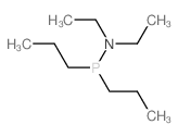 Phosphinous amide,N,N-diethyl-P,P-dipropyl-结构式