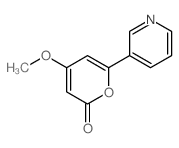 2H-Pyran-2-one,4-methoxy-6-(3-pyridinyl)- picture