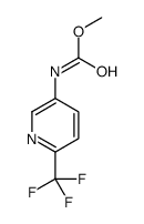 methyl N-[6-(trifluoromethyl)pyridin-3-yl]carbamate结构式