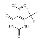 5-nitro-6-(trifluoromethyl)-1H-pyrimidine-2,4-dione Structure