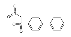 1-(nitromethylsulfonyl)-4-phenylbenzene结构式