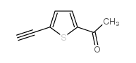 1-(5-炔噻吩-2-基)乙酮结构式
