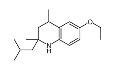 6-ethoxy-2,4-dimethyl-2-(2-methylpropyl)-3,4-dihydro-1H-quinoline Structure