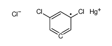 chloro-(3,5-dichlorophenyl)mercury Structure