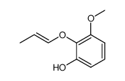 Phenol, 3-methoxy-2-(1-propenyloxy)- (9CI) picture
