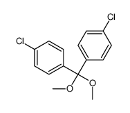 1-chloro-4-[(4-chlorophenyl)-dimethoxymethyl]benzene结构式