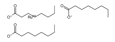 ruthenium(3+) octanoate Structure