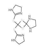 2,2-bis(4,5-dihydro-1H-imidazol-2-ylsulfanyl)-1,3-dithia-5,8-diazaspiro[3.4]octane picture