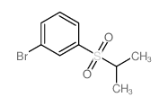 1-Bromo-3-(isopropylsulfonyl)benzene Structure