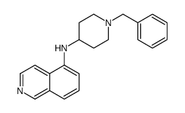 N-(1-benzylpiperidin-4-yl)isoquinolin-5-amine Structure