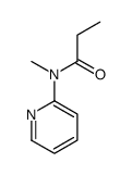 N-methyl-N-pyridin-2-ylpropanamide结构式