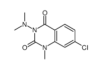 2,4(1H,3H)-Quinazolinedione, 7-chloro-3-(dimethylamino)-1-methyl- Structure