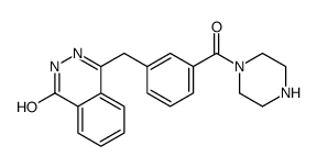 4-[[3-(piperazine-1-carbonyl)phenyl]methyl]-2H-phthalazin-1-one Structure