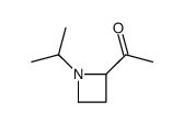 Ethanone, 1-[1-(1-methylethyl)-2-azetidinyl]- (9CI) structure