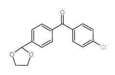 4-CHLORO-4'-(1,3-DIOXOLAN-2-YL)BENZOPHENONE picture