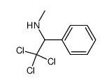 N-[1-Phenyl-2,2,2-trichlor-aethyl]-methylamin Structure