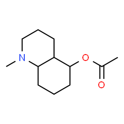 5-Quinolinol,decahydro-1-methyl-,acetate(8CI)结构式