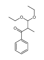 3,3-diethoxy-2-methyl-1-phenylpropan-1-one结构式