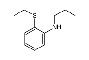 2-ethylsulfanyl-N-propylaniline结构式