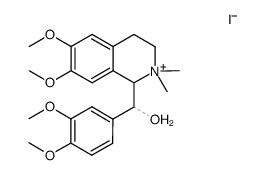 hydroxylaudanosine methiodide Structure