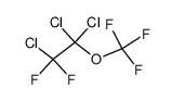 1,1,2-trichloro-2,2-difluoro-1-(trifluoromethoxy)ethane Structure