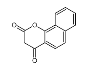 4-hydroxy-benzo[h]chromen-2-one结构式
