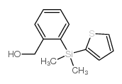 2-[DIMETHYL(2-THIENYL)SILYL]BENZYL ALCOHOL Structure