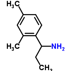 1-(2,4-Dimethylphenyl)-1-propanamine结构式