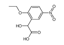 2-ethoxy-5-nitro-mandelic acid结构式