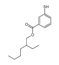 2-ethylhexyl 3-sulfanylbenzoate结构式