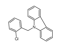 9-[(2-chlorophenyl)methyl]carbazole Structure