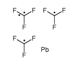 methyl-tris(trifluoromethyl)plumbane结构式