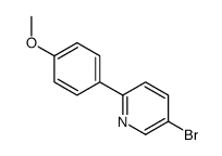 5-Bromo-2-(4-methoxyphenyl)pyridine结构式
