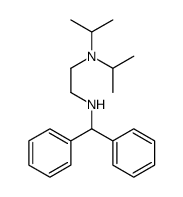 N-benzhydryl-N',N'-di(propan-2-yl)ethane-1,2-diamine Structure