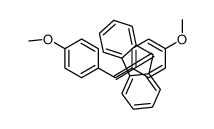 9-[bis(4-methoxyphenyl)methylidene]fluorene结构式