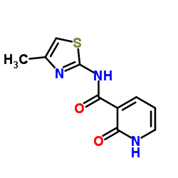 N-(4-Methyl-1,3-thiazol-2-yl)-2-oxo-1,2-dihydro-3-pyridinecarboxamide Structure