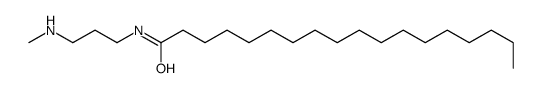 N-[3-(methylamino)propyl]octadecanamide结构式