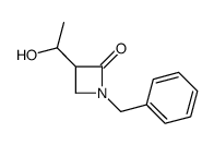 N-Benzyl-3-(1-hydroxyethyl)azetidin-2-one Structure