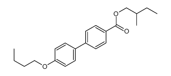 2-methylbutyl 4-(4-butoxyphenyl)benzoate Structure