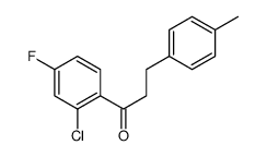 2'-CHLORO-4'-FLUORO-3-(4-METHYLPHENYL)PROPIOPHENONE picture