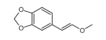 5-(2-methoxyvinyl)benzo[d][1,3]dioxole结构式