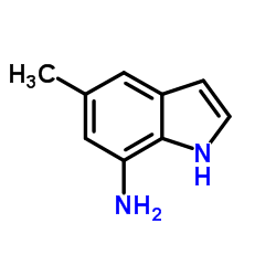 5-Methyl-1H-indol-7-amine structure
