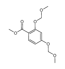 methyl 2,4-dimethoxymethyloxybenzoate Structure
