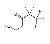 1,1,1,2,2-pentafluoro-5-hydroxyhexan-3-one结构式